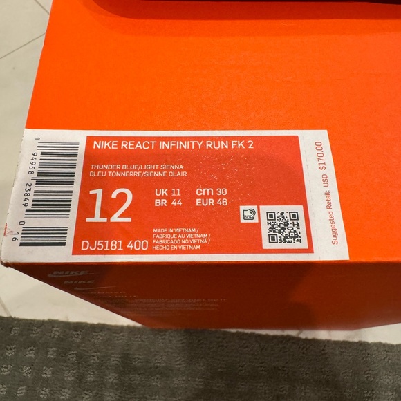 NIKE REACT INFINITY RUN FK 2 - Picture 2 of 2